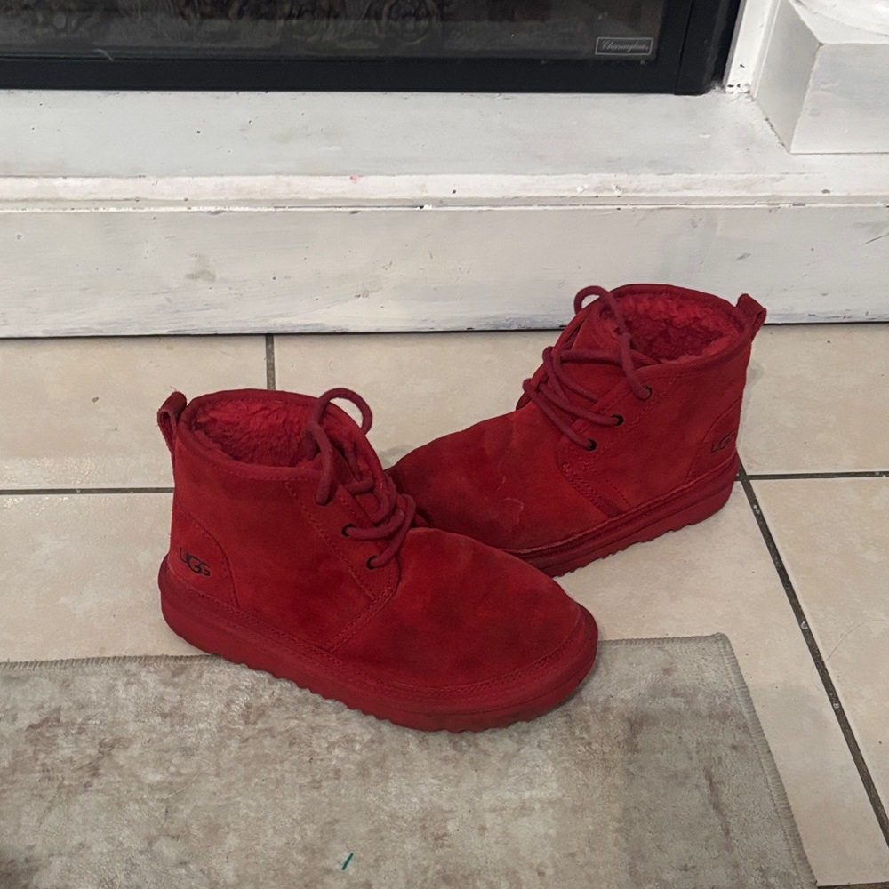 UGG Kids Vibrant Red Boots